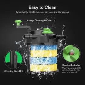 VSPF-1600 VIVOSUN Bio Pressure Pond Filter Up Gallons #3 VSPF-1600 VIVOSUN Bio Pressure Pond Filter Up Gallons #3