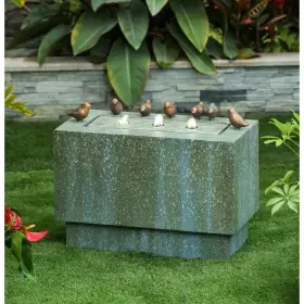 810000774159 WINSOME HOUSE INC Patina Bubbler Fountain Led 810000774159 WINSOME HOUSE INC Patina Bubbler Fountain Led