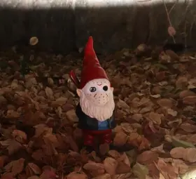 WJ-08-RED YECRUX Halloween Garden Gnomes Decorations Horror #3