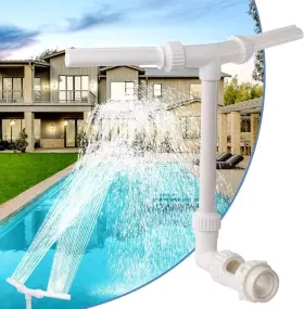 719146216939 ZCONIEY Swimming Pool Waterfall Fountain Spray