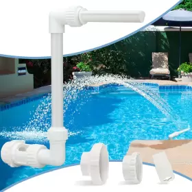 726084579255 ZCONIEY Pool Waterfall Spray Pond Fountain Water