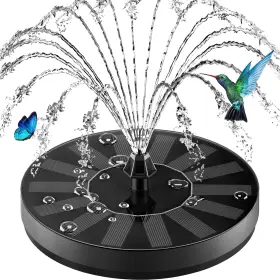 313034118178 ZOLOCHEL Solar Fountain Glass Covered Water