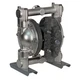 Dayton 22A607 Double Diaphragm Pump, 316 Stainless Steel, Air Operated, Ptfe, Dayton 22A607 Double Diaphragm Pump, 316 Stainless Steel, Air Operated, Ptfe,