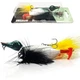 VMSIXVM Topwater Duck Fishing Lures, Realistic Baby 4.75 inch, 1 Pcs-Green