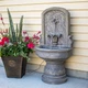 Lovely Lily Polyresin Flat Back Outdoor Wall Fountain by Sunnydaze Lovely Lily Polyresin Flat Back Outdoor Wall Fountain by Sunnydaze