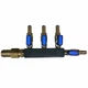 Matala Heavy Duty Air Manifolds 4 Valves (1/2" Barb)
