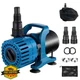 TONGCHANT Pond Pump 600-1800 GPH, Submersible Waterfall Fountain Pump 100W