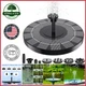 2.5W Solar Bird Bath Fountain Pump, Solar Fountains, Solar Powered Water Foun...