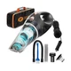 THISWORX Car Vacuum Cleaner - Portable, High Power, Handheld Vacuums w/ 3 Att...