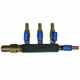 Matala/Hakko 4-Valve HD Air Manifold with 1/2" Barb (SC4-12)