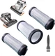 3Pack Filters Replacement Compatible with JIGOO T600 Mattress Vacuum Cleaner