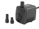 Rena OEM Fountain Pump 145gph/45 in lift, 6' cord UL listed 3-year warranty Rena OEM Fountain Pump 145gph/45 in lift, 6' cord UL listed 3-year warranty