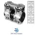 NEW 9 CFM 2.14 HP Air Compressor Lake & Pond Aerator Aeration Pump 58 PSI 115V