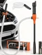 BestCosy Portable Fuel Transfer Pump Battery Powered Gas Water Siphon 47in