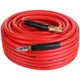 JOROY Hybrid Air Hose, 3/8-Inch by 100 Feet compressor 100FT, Red 