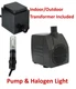 Rena OEM Low-Voltage Water Pump and Halg Light 180gph/5.5 ft lift + 10 watt ligt Rena OEM Low-Voltage Water Pump and Halg Light 180gph/5.5 ft lift + 10 watt ligt