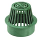 Rocky Mountain Goods Atrium Grate Storm Drain Basin 3&rdquo; Green  Block Leaves an...