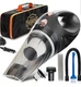 ThisWorx Portable Car Vacuum 16ft Corded w Accessories 12v Plug High Powered 