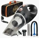 THISWORX TWC-01 106W 12V Handheld Bagless Portable Vacuum Cleaner - Black
