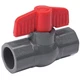 B & K 107-604 Ball Valve, 3/4 in Connection, Compression, 150 psi Pressure, PVC