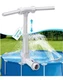 Upgraded Swimming Pool Waterfall Fountain Spray 2 Fountain Heads Water Sprinkler