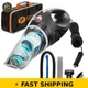 THISWORX Portable Car Vacuum Cleaner - 12V, Handheld, Black