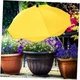 pcs 26 Inch Plant Umbrellas for Outdoor Plants Garden Umbrella Shade 1 Yellow