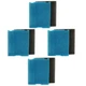 4-Pack HQRP Coarse & Flat Box Filter Pad for Tetra Pond Filtration Fountain Kits