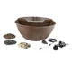  78325 AquaGarden Pond and Waterfall Kit Container Water Garden, Measures Brown