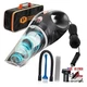 THISWORX Car Vacuum Cleaner - Portable, High Power, Handheld Vacuums w/ 3 Black