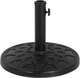 Base para redonda sombrilla para patio resina carbonato para calcio 152 pulg