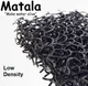 Black Matala Pond Filter Mat 10"x 24" Low Density Coarse Water Filtration Media