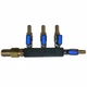 Matala 4-VALVE HD AIR MANIFOLD WITH 1/2in BARB - SC4-12-MT