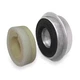 Dayton 3Acf6 Shaft Seal,  5/8 In, Ptfe, Carbon, Ceramic