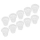 EBTOOLS 10pcs/Set 2 Inch Hydroponic Basket Cup, Durable Safe Plastic