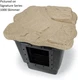 Aquascape Signature Series for Pond Skimmer and Landscape Faux Rock Lid, tan