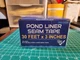 Rekven - Pond Liner Seam Tape Kit, 3" X 30' Double Sided Rubber Butyl 