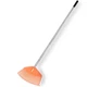 YEELOR Leaf Rake16.5 Wide Adjustable Handle Rake - Plastic Head, Yellow 