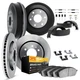 Dynamic Friction Company 6214-48406 Brake Rotor  Hd Brake Pad   Hardware