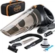 ThisWorx Car Vacuum Cleaner - Portable Handheld Mini W/ Black 