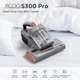 JIGOO S300 Pro Mattress Vacuum Cleaner Handheld Mite Vacuum Cleaners For Bed