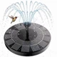 2.5W Solar Bird Bath Fountain Pump, Solar Fountain Pump for Bird Bath with 6 ...