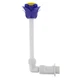 U.S. Pool Supply Swimming Flower Shaped Waterfall Spray Fountain - Blue U.S. Pool Supply Swimming Flower Shaped Waterfall Spray Fountain - Blue
