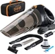 THISWORX Car Vacuum Cleaner - Portable, High Power, Handheld Vacuums w/ Black 