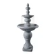 Teamson Home 52.56 in. Outdoor Two-Tier Water Fountain with Realistic ICY Sto... Teamson Home 52.56 in. Outdoor Two-Tier Water Fountain with Realistic ICY Sto...