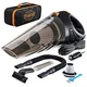 THISWORX Car Vacuum Cleaner - Portable, High Power, Handheld Vacuums w/ 3 