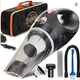 THISWORX TWC-01 106W 12V Handheld Bagless Portable Vacuum Cleaner - Black