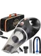 THISWORX Car Vacuum Cleaner - Portable, High Power, Mini Handheld Vacuum w/ 3...