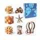 CUDNY 7 Pieces Cool Mind Puzzles Unlock Interlock Brain Teaser ... FAST USA SHIP