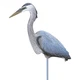 Flambeau Outdoors 5960CD Great Blue Heron Decoy, Includes Metal Stake - 1-Pack